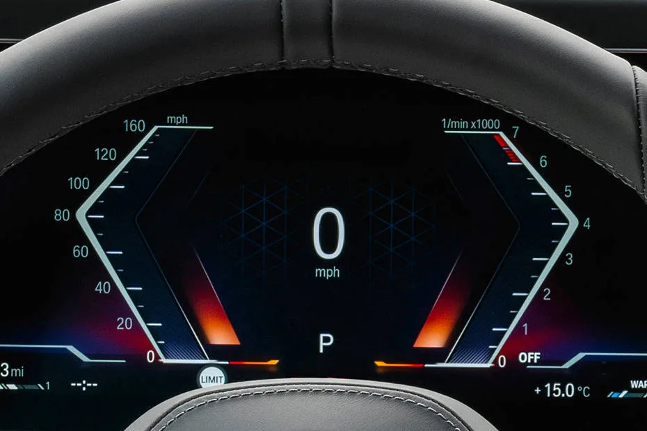 BMW i7 dashboard