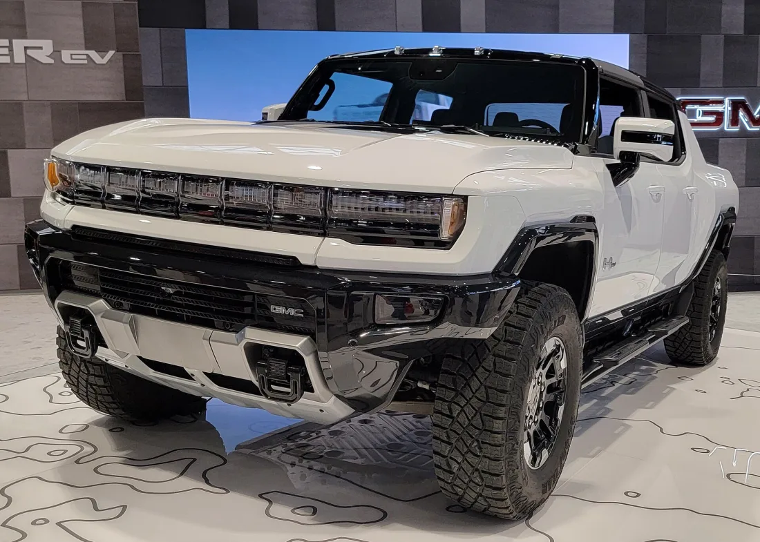 GMC Hummer EV front