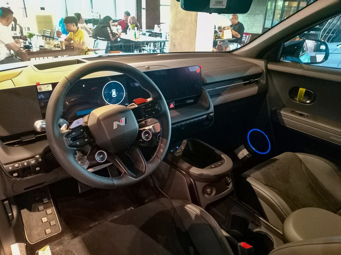 Hyundai Ioniq 5 N interior