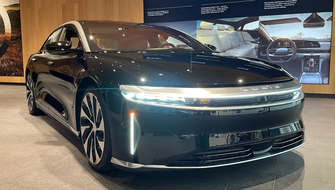 Lucid Air front