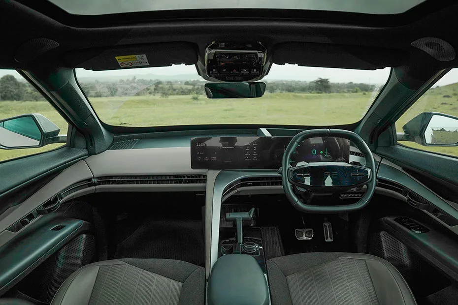 Mahindra BE 6 dashboard