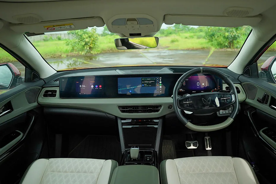Mahindra XEV 9e dashboard