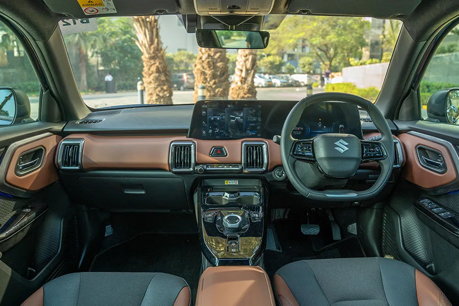 Maruti Suzuki e Vitara dashboard