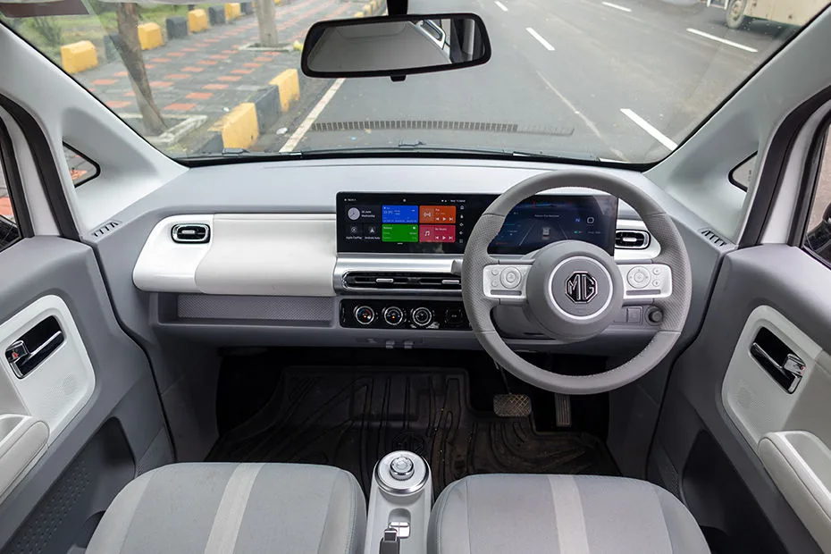 MG Comet EV dashboard