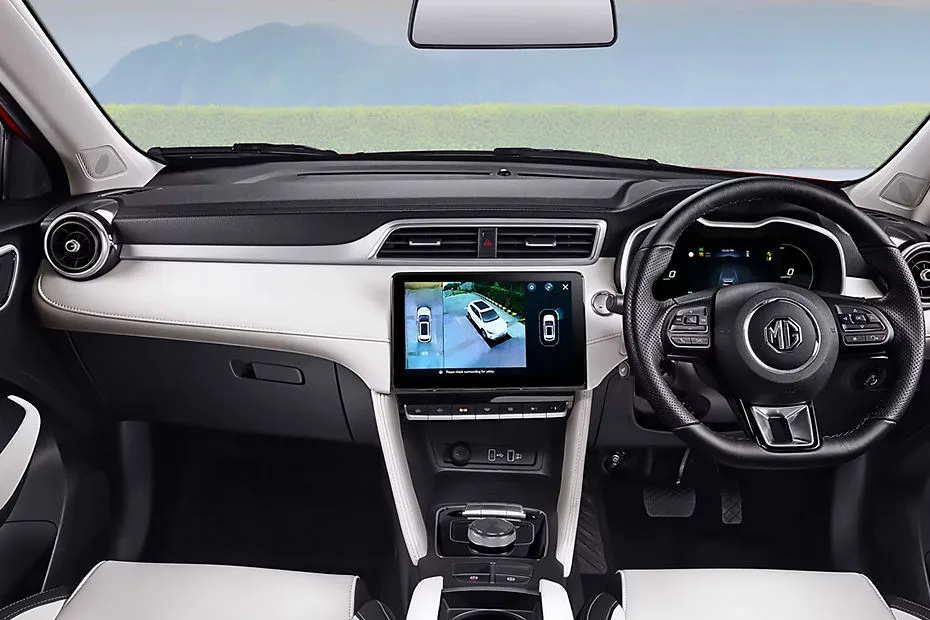 MG ZS EV dashboard