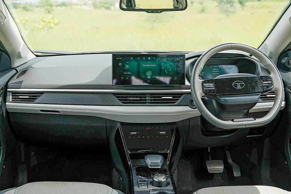 Tata Nexon EV dashboard