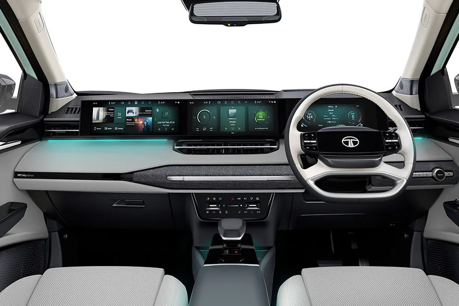 Tata Sierra EV dashboard
