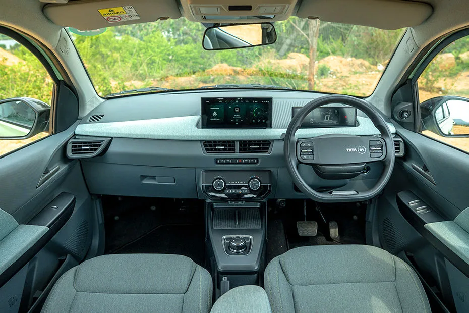 Tata Tiago EV dashboard