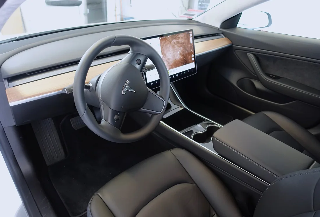 Tesla Model 3 interior