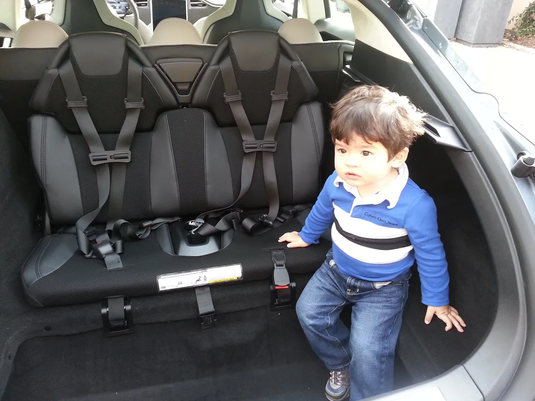 Tesla Model S interior