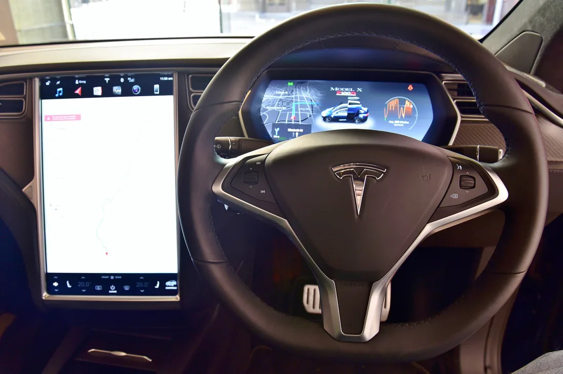 Tesla Model X interior