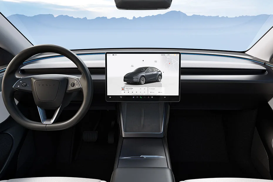 Tesla Model Y dashboard